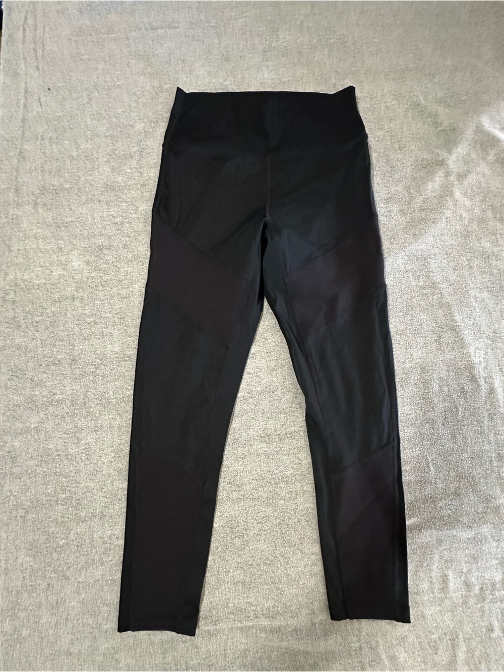 ZYIA Active Black Performance Leggings with White Logo